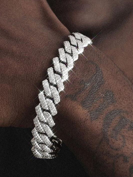 Diamond Cuban Chain Bracelet