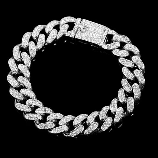 Diamond Cuban Chain Bracelet
